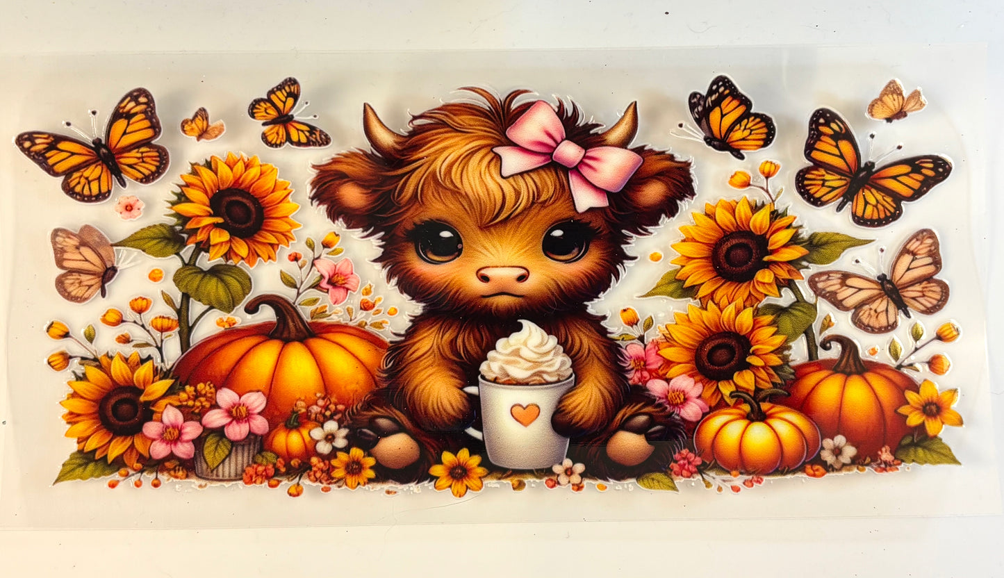Pumpkin Spice & Butterfly Kisses snow globe kit
