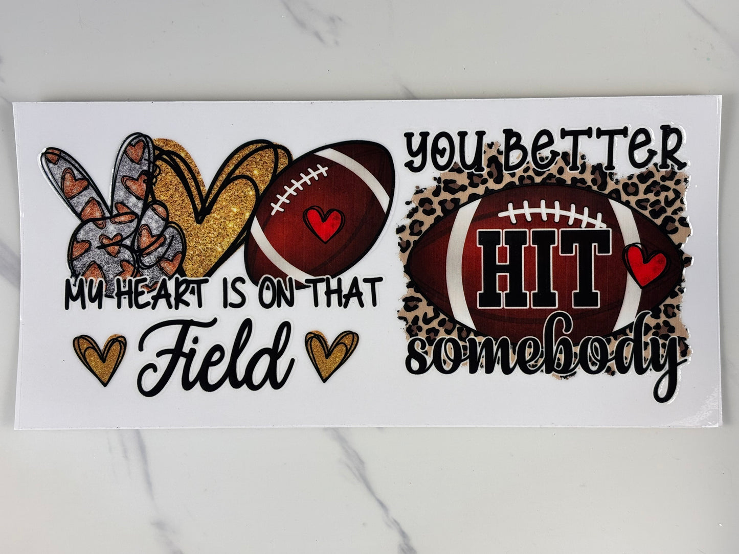 My heart is on that field