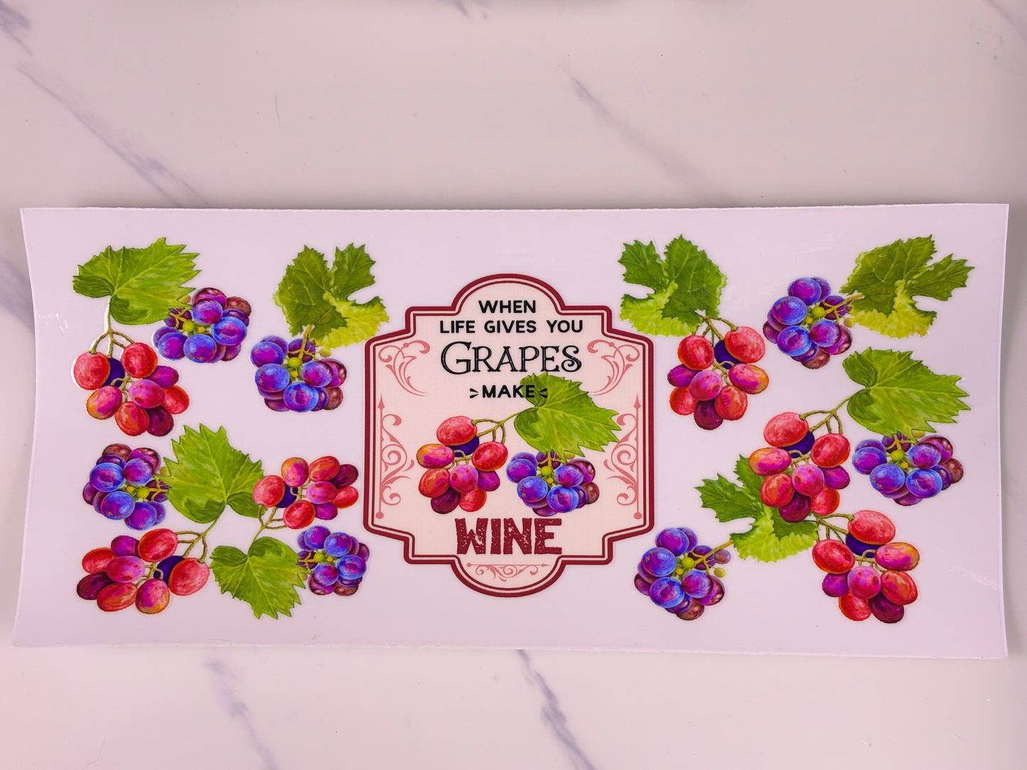 When life gives you grapes