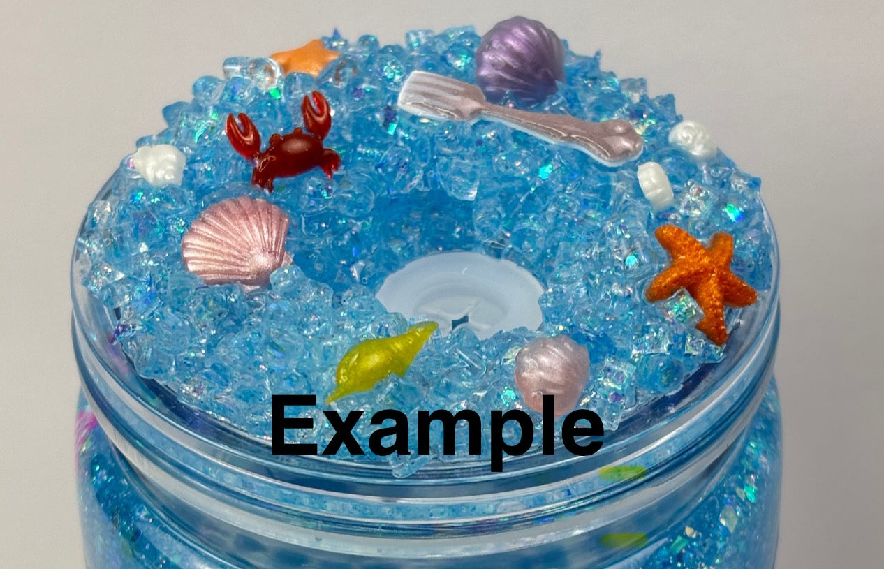 Mini ice lid snow globe kit