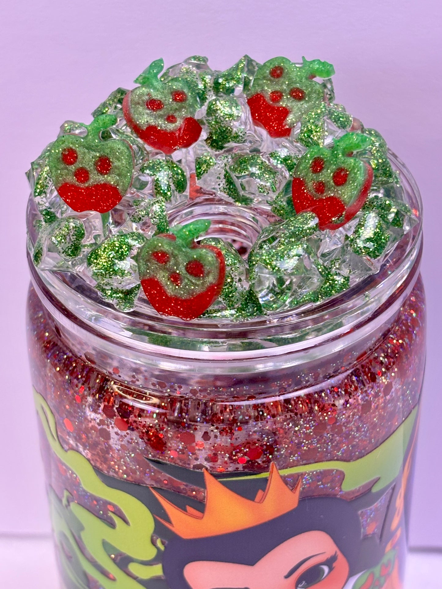 Cute but evil snow globe kit