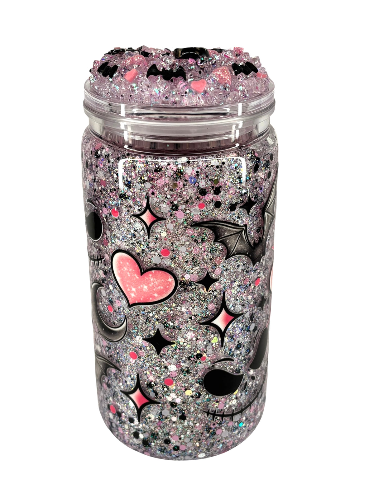Love potion, glowing snow globe
