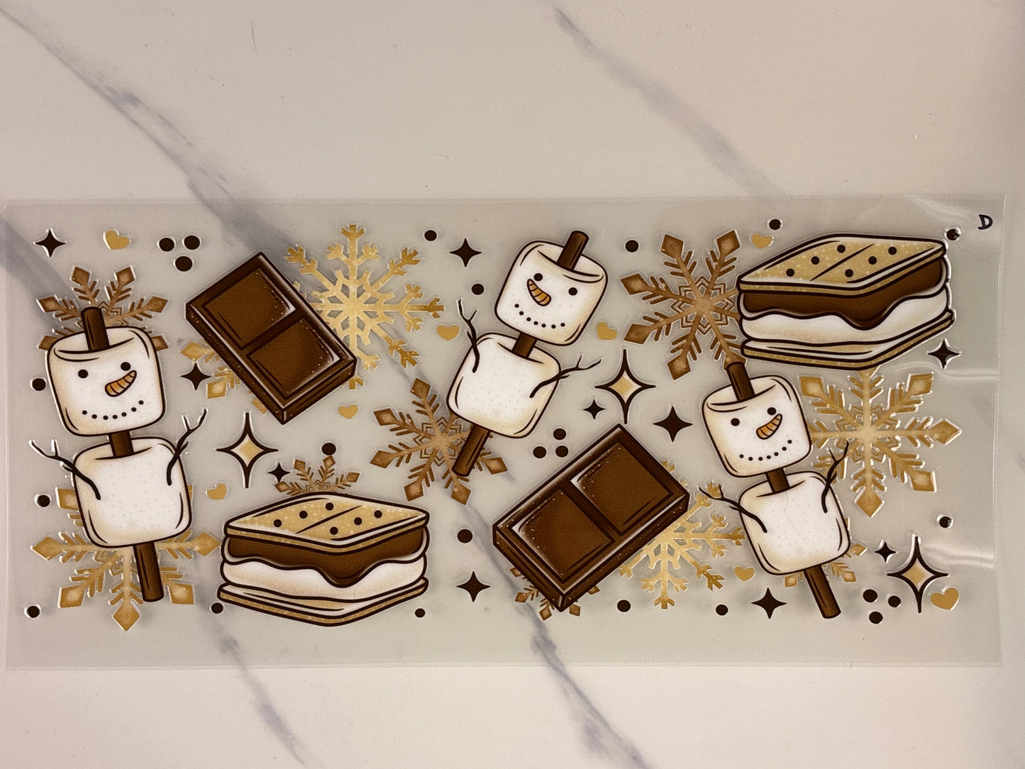 Snowman s’mores