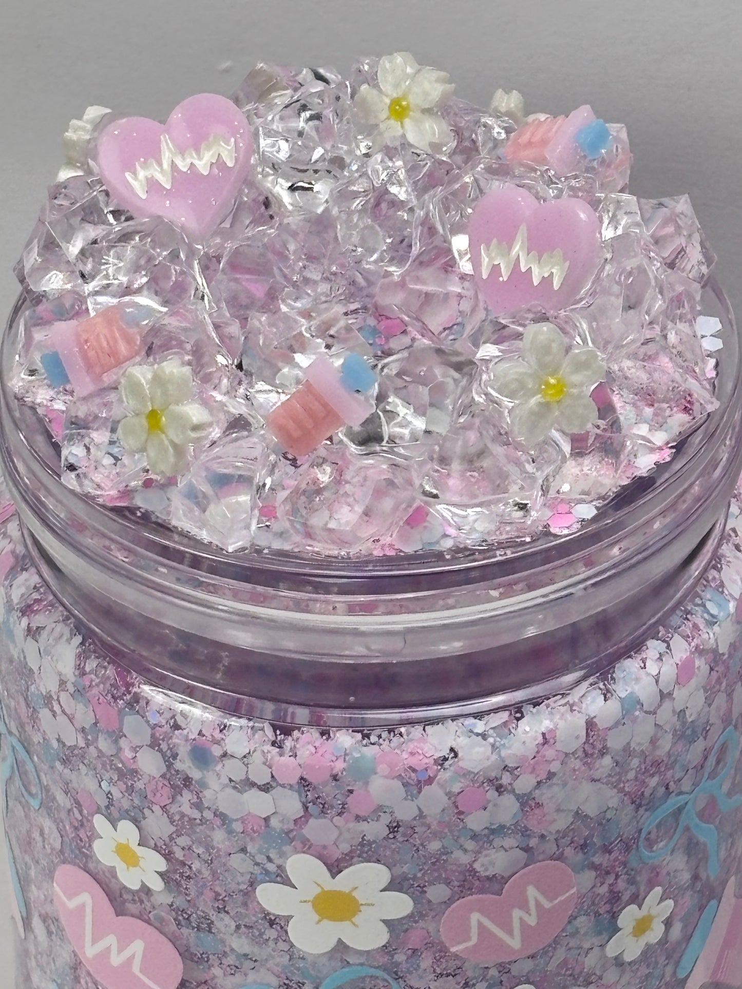 Dainty sip life saving shifts snow globe cup