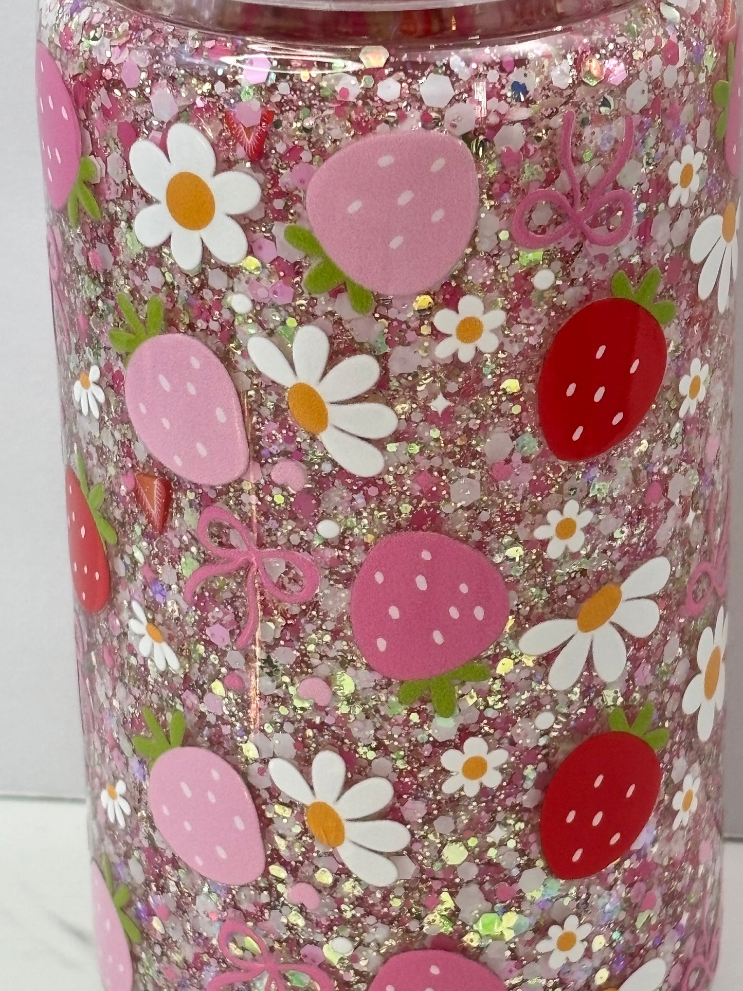 Berry beautiful snow globe cup.
