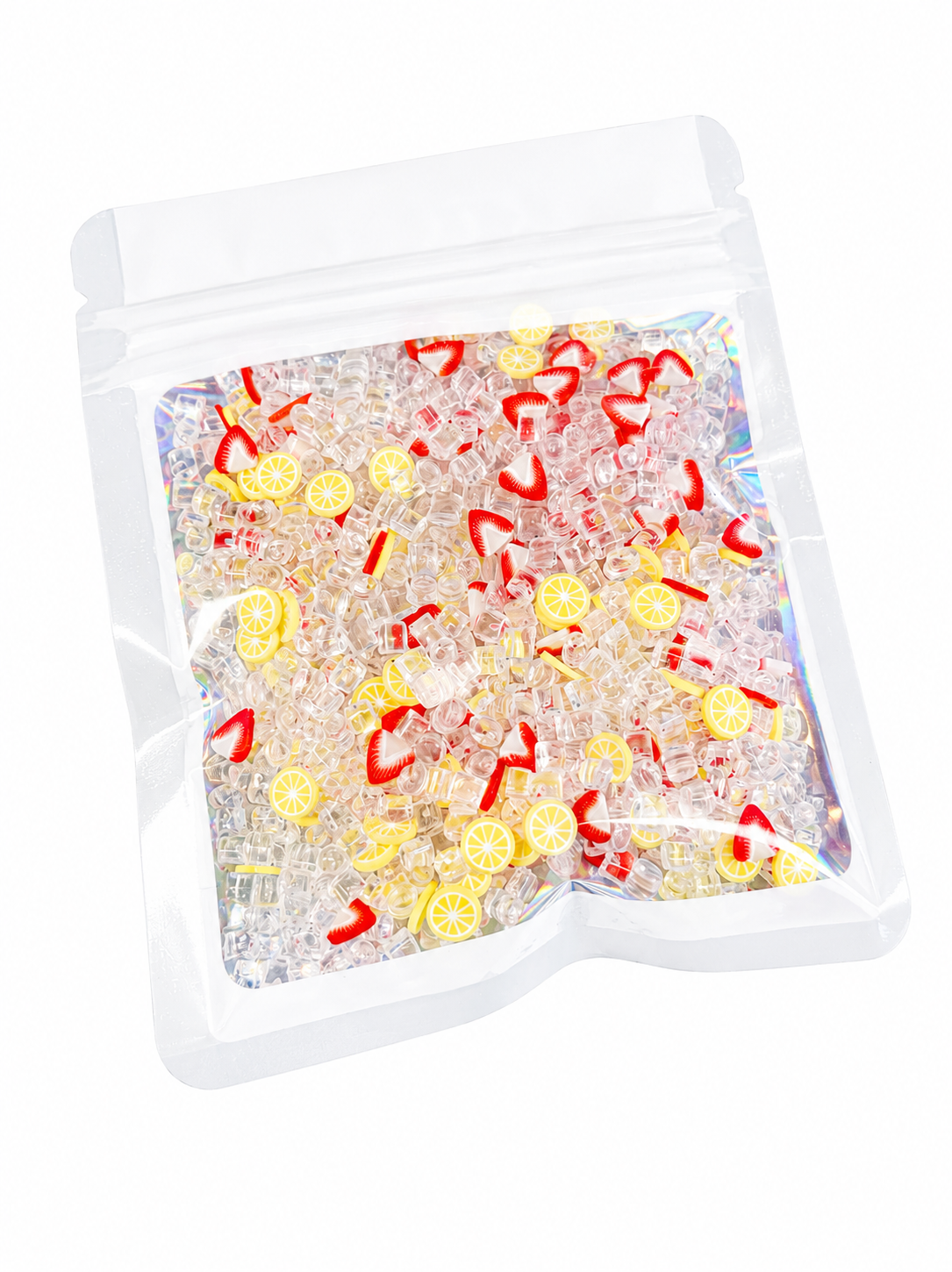 Strawberry lemonade, tiny ice mix