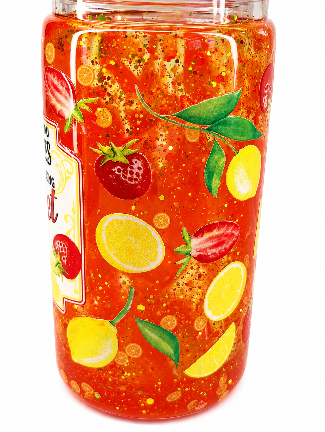 When life gives you lemons, lava snow globe cup