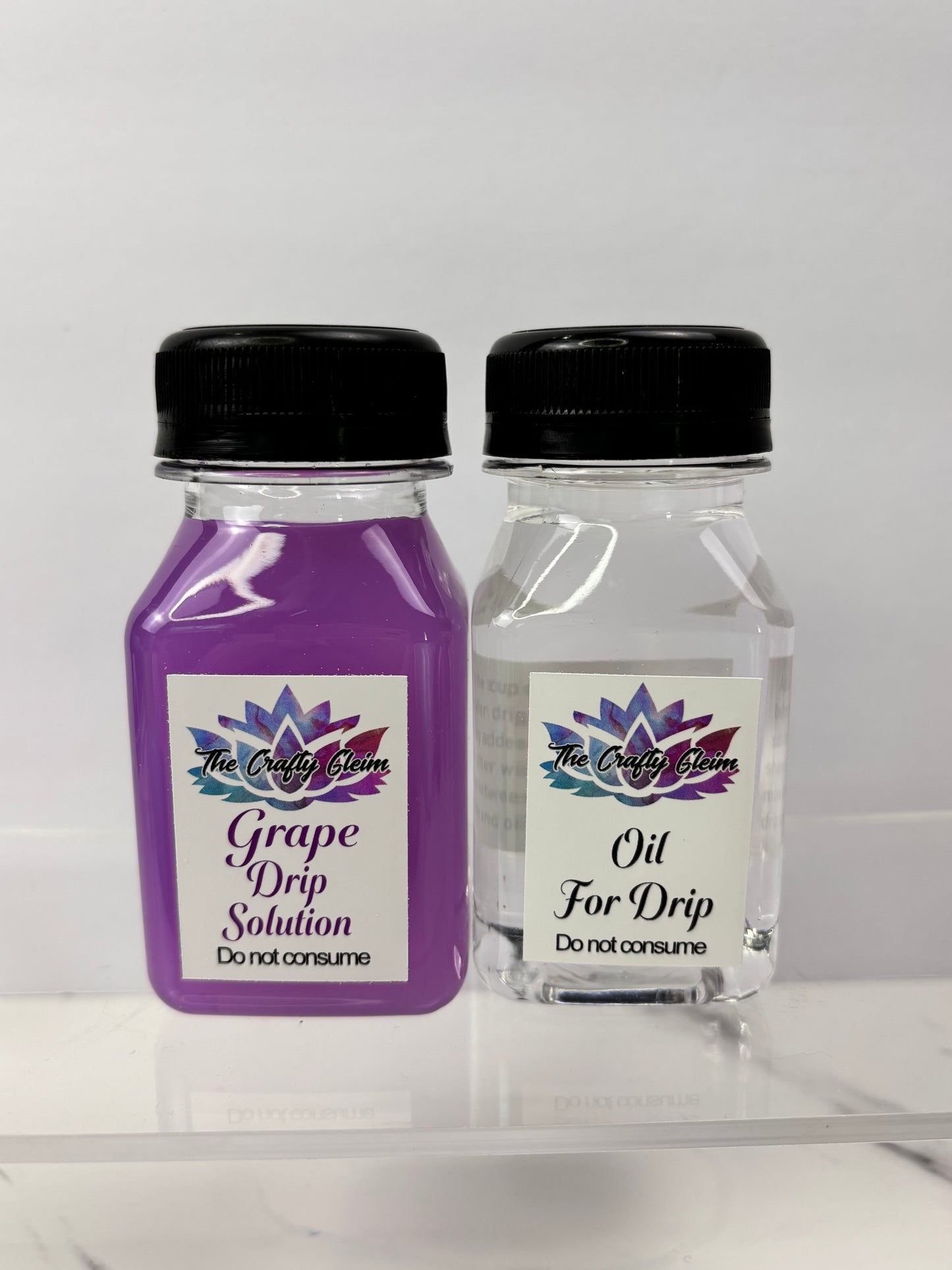 Purple grape lava drip solution set