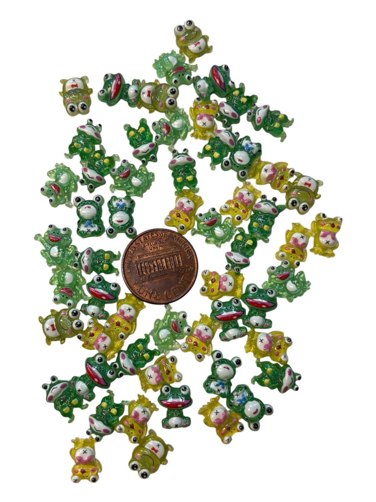 Cute frog resin charms