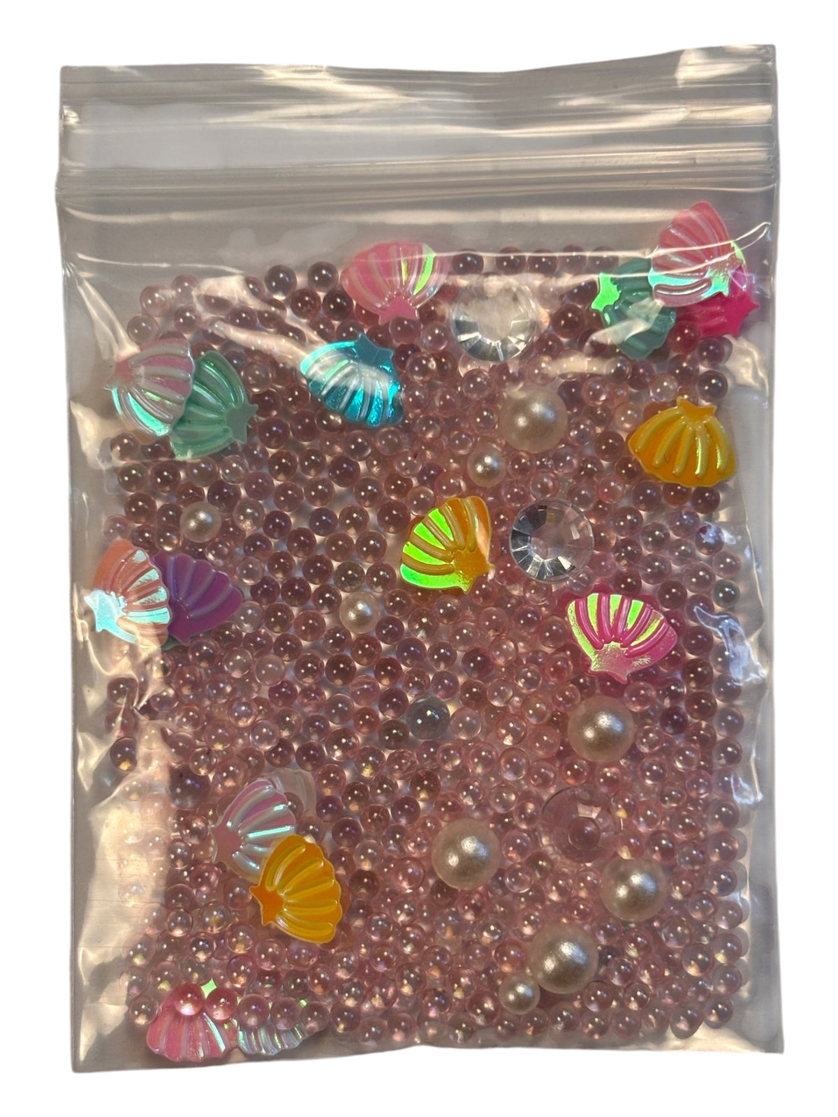 Pink mermaid pearl mix