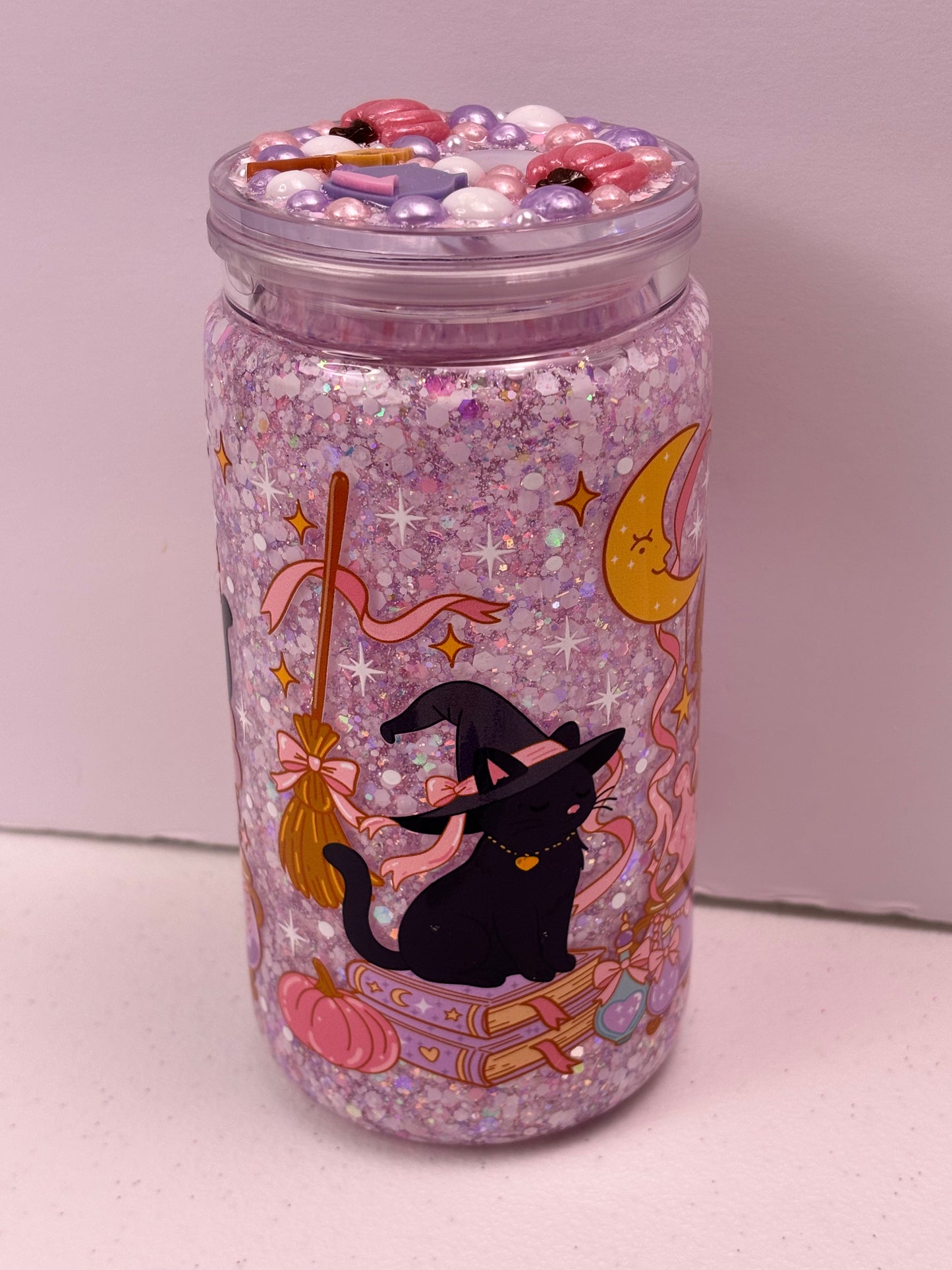 Witching hour snow globe cup