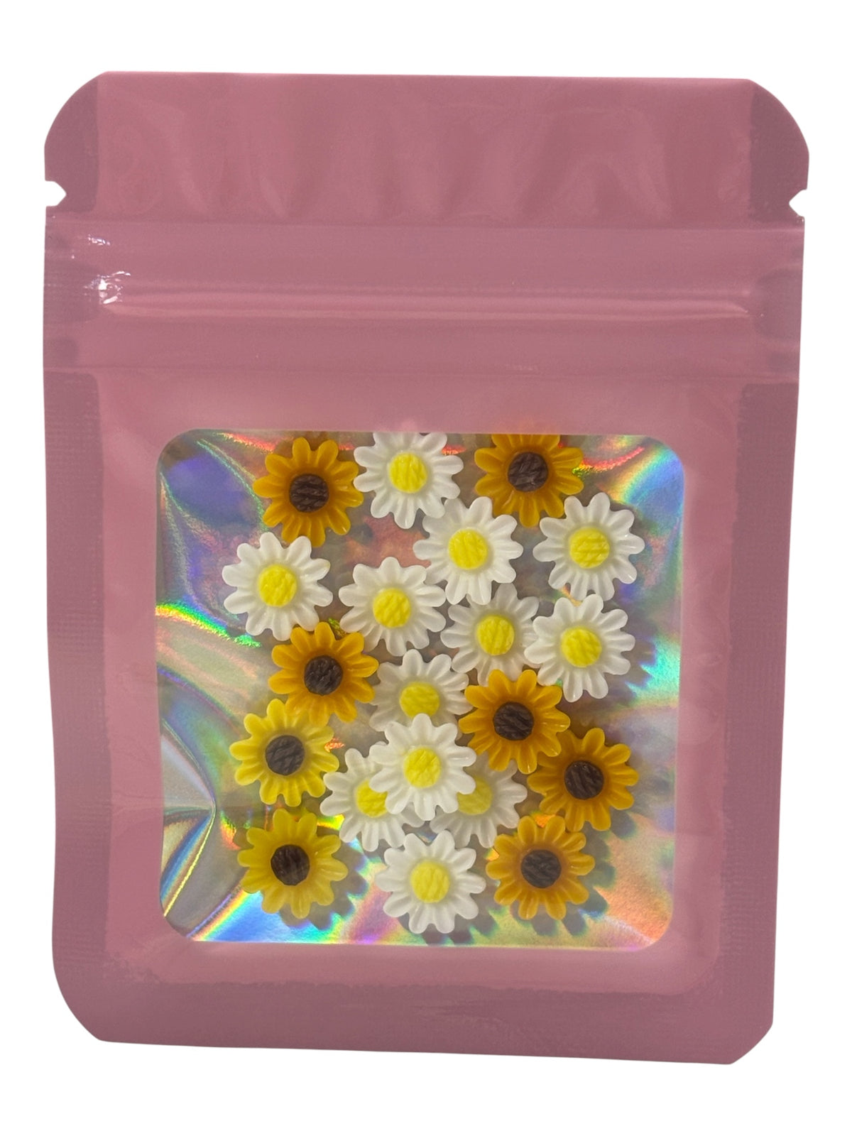 Mixed small sunflowers and daisies