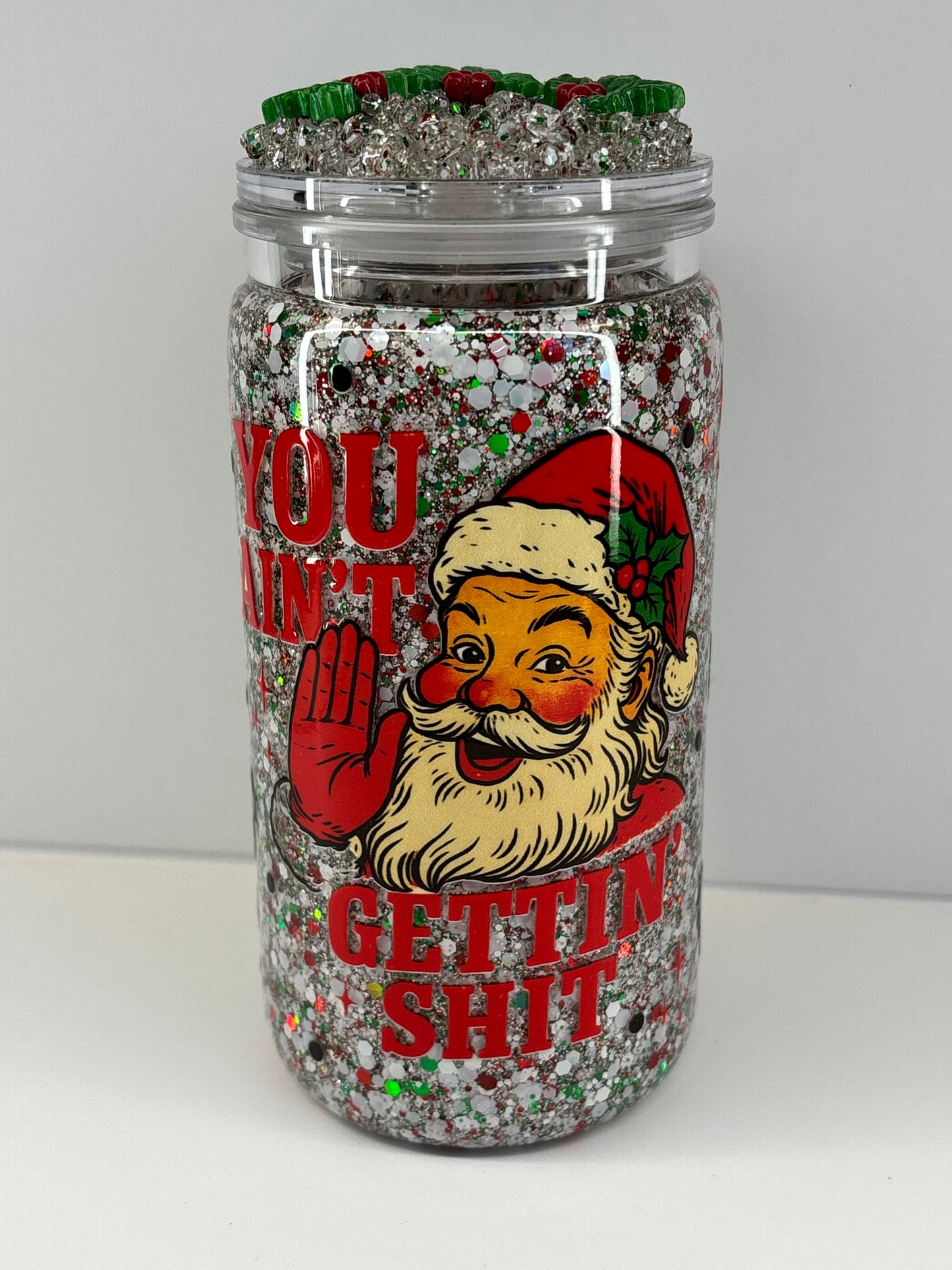 You ain’t gettin shit snow globe kit