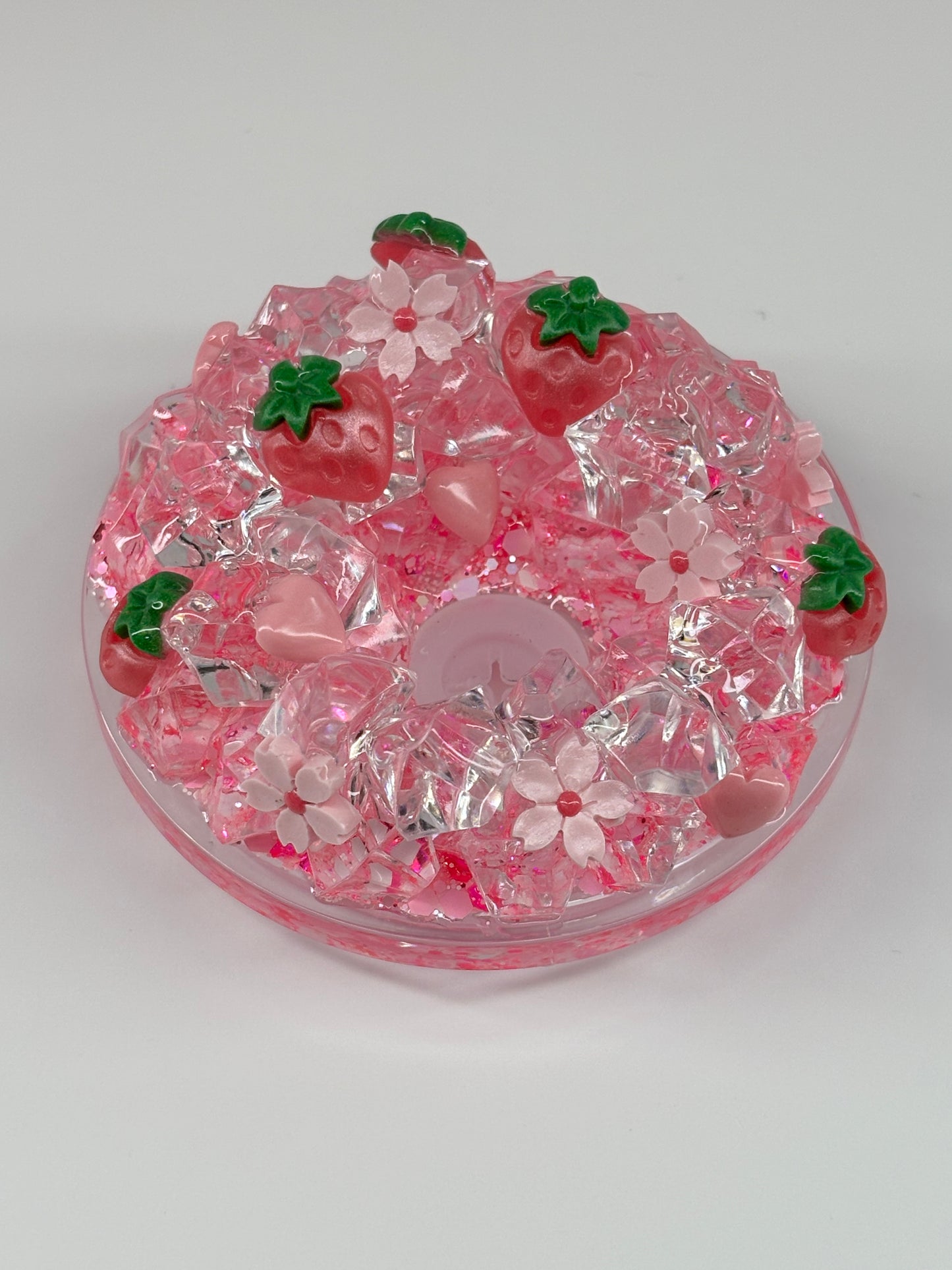 Strawberry milk, snow globe kit