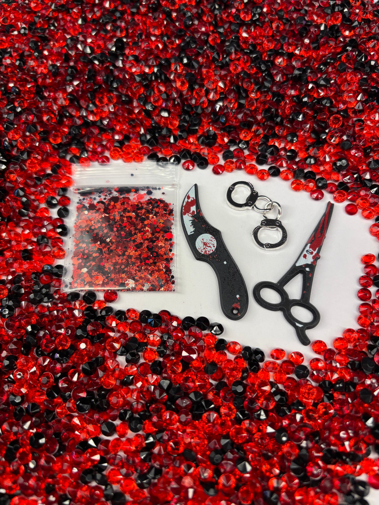Crime Scene crystal set