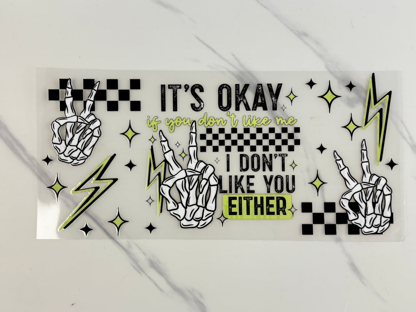 It’s OK if you don’t like me