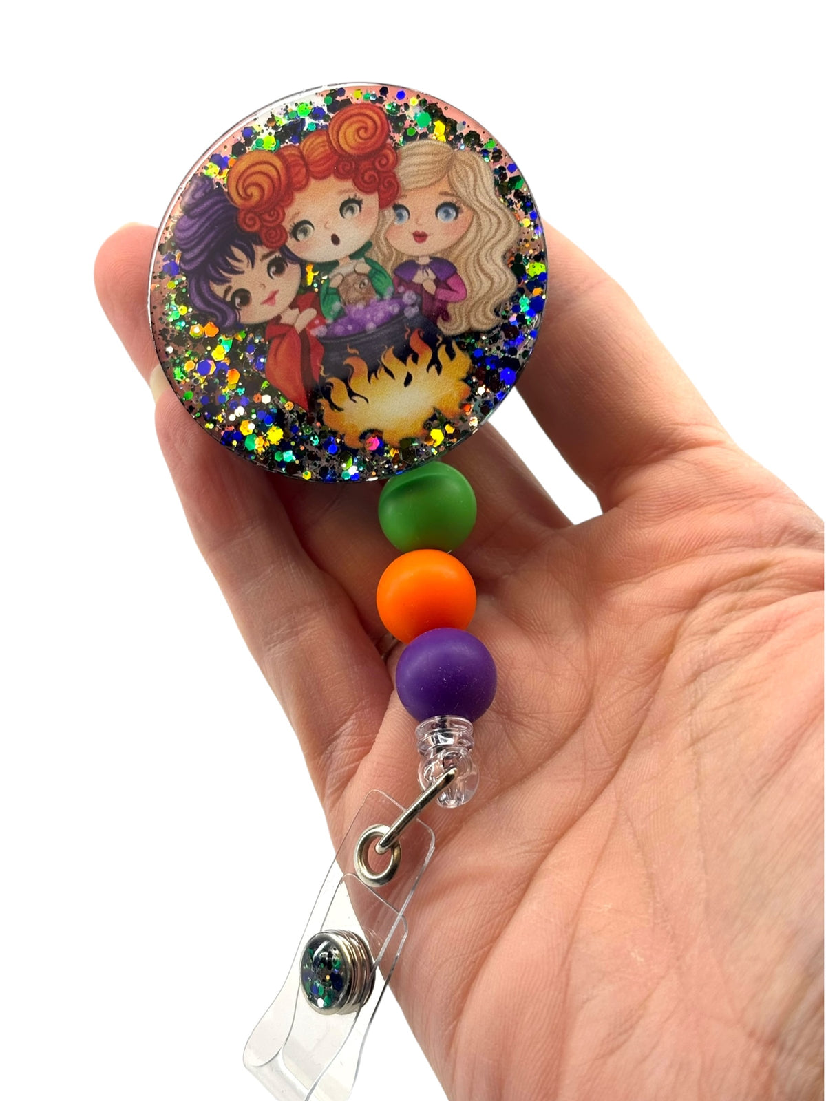 Three witches badge reel