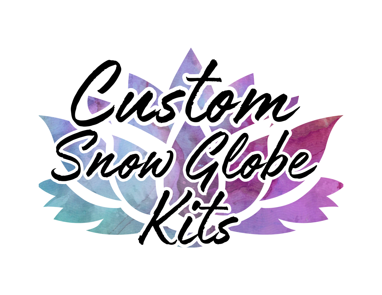 Custom snow globe kits