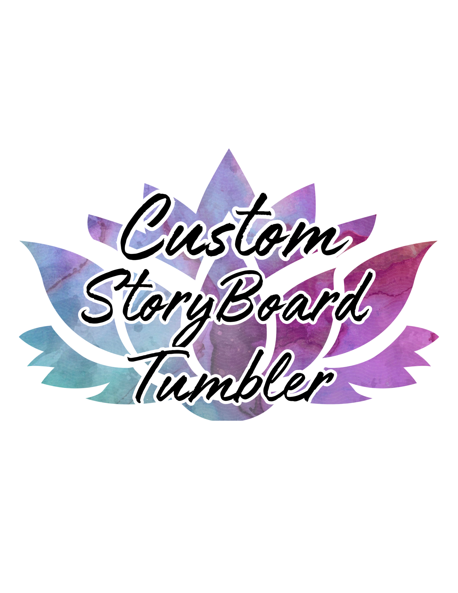 Custom StoryBoard Snow Globe cups