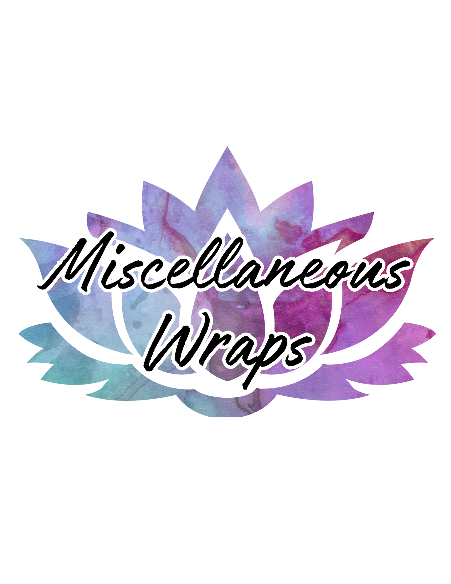 Miscellaneous wraps