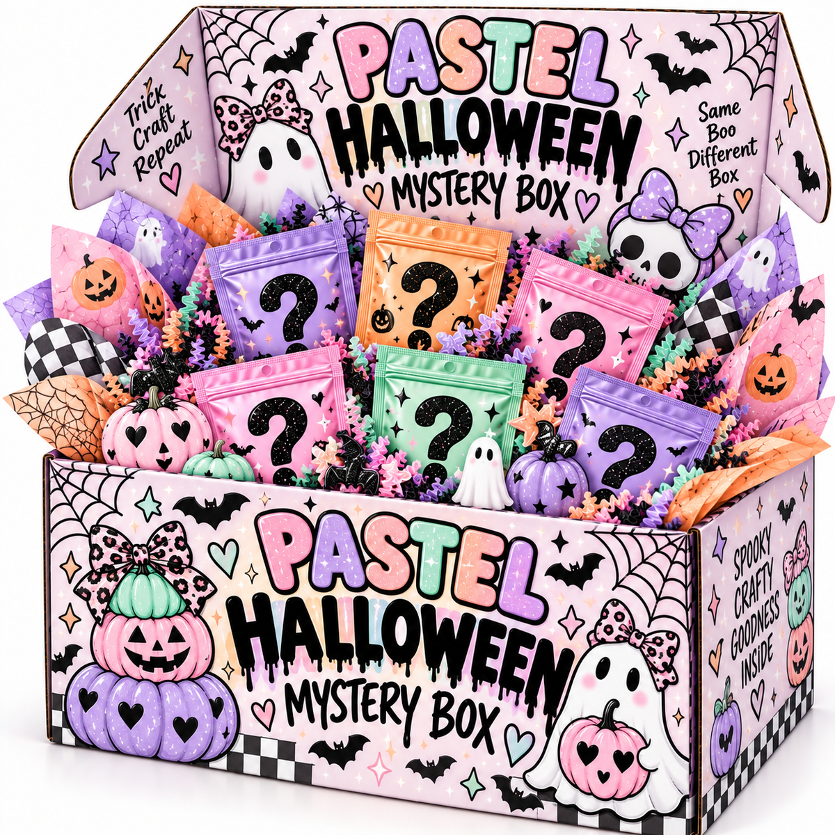 Pastel Halloween mystery box
