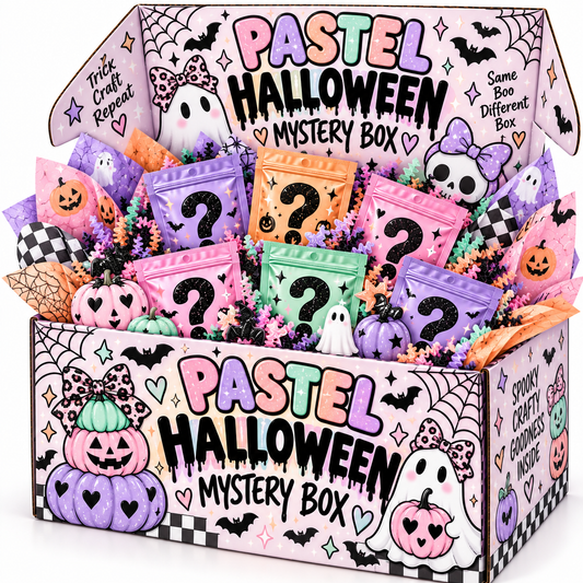 Pastel Halloween mystery box