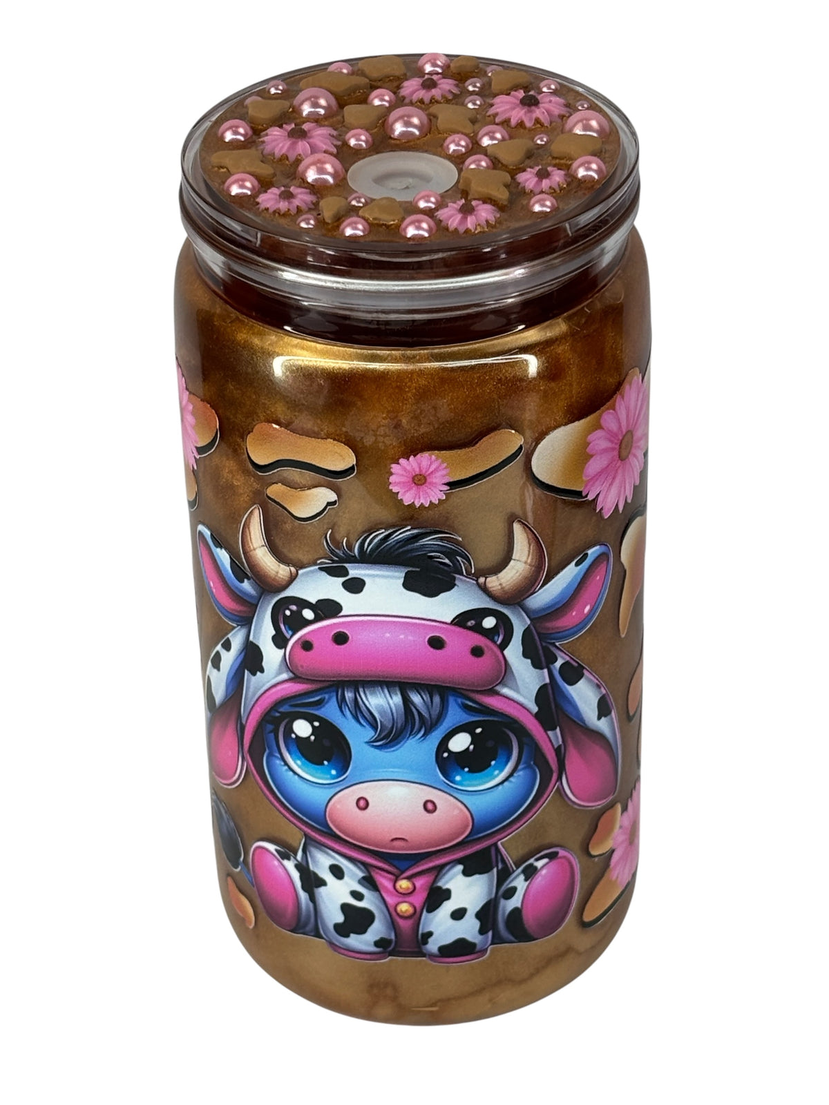 Caramel Shimmer snow globe kit