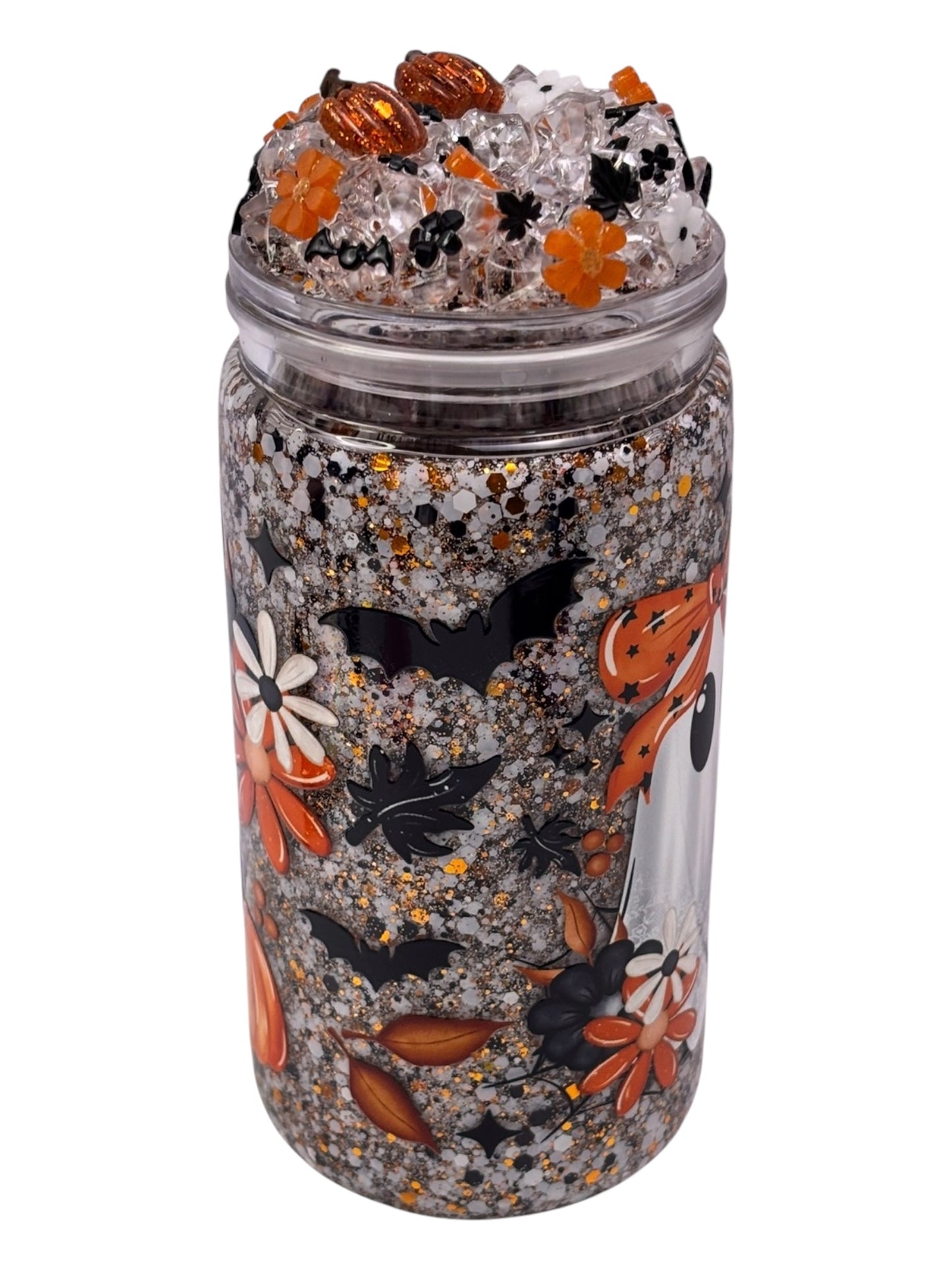 Spooky fall snow globe kit