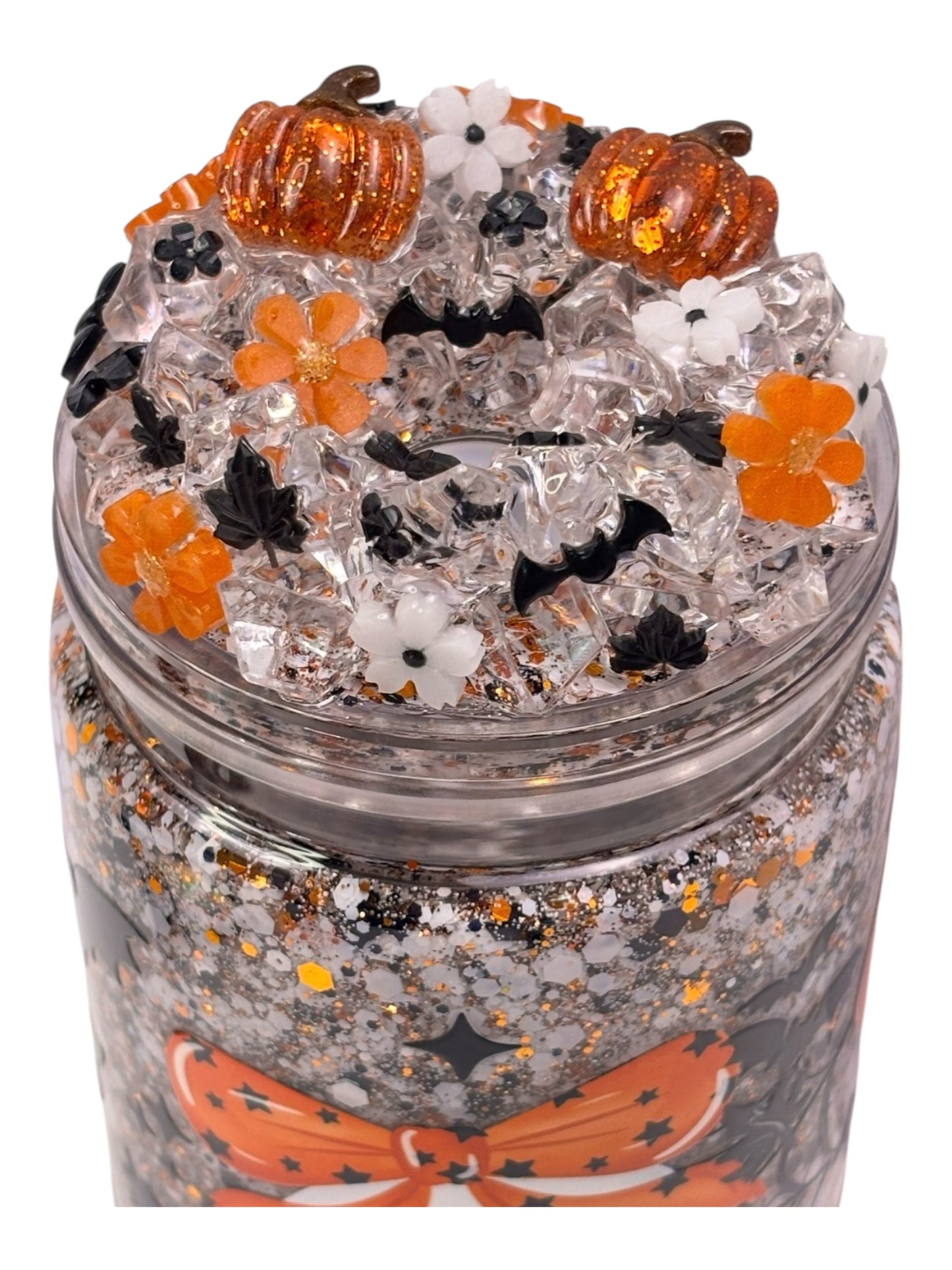 Spooky fall snow globe kit