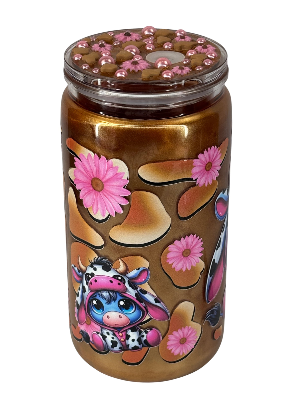 Caramel Shimmer snow globe kit