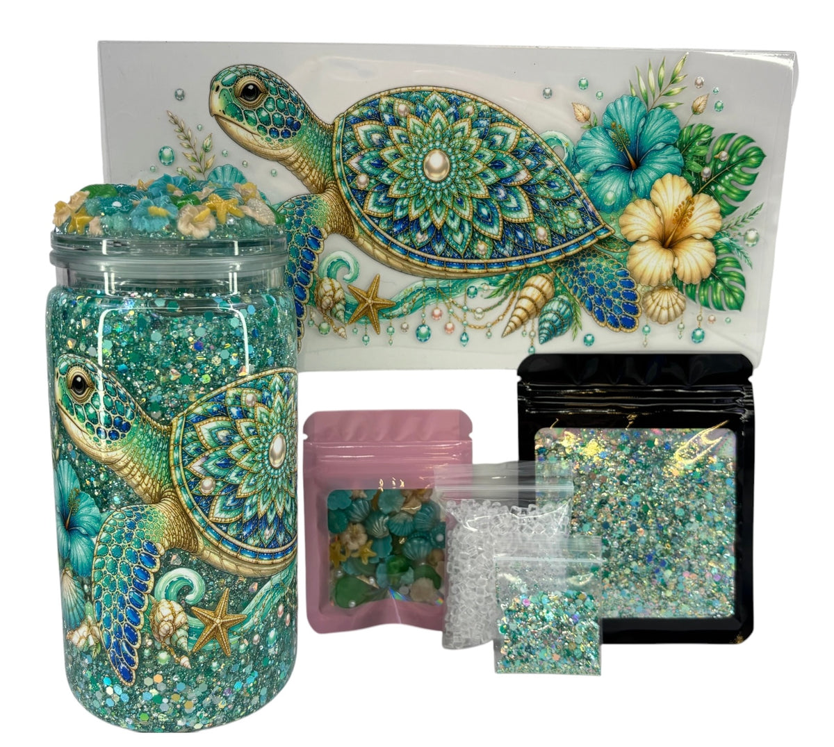 Ocean Treasure snow globe kit