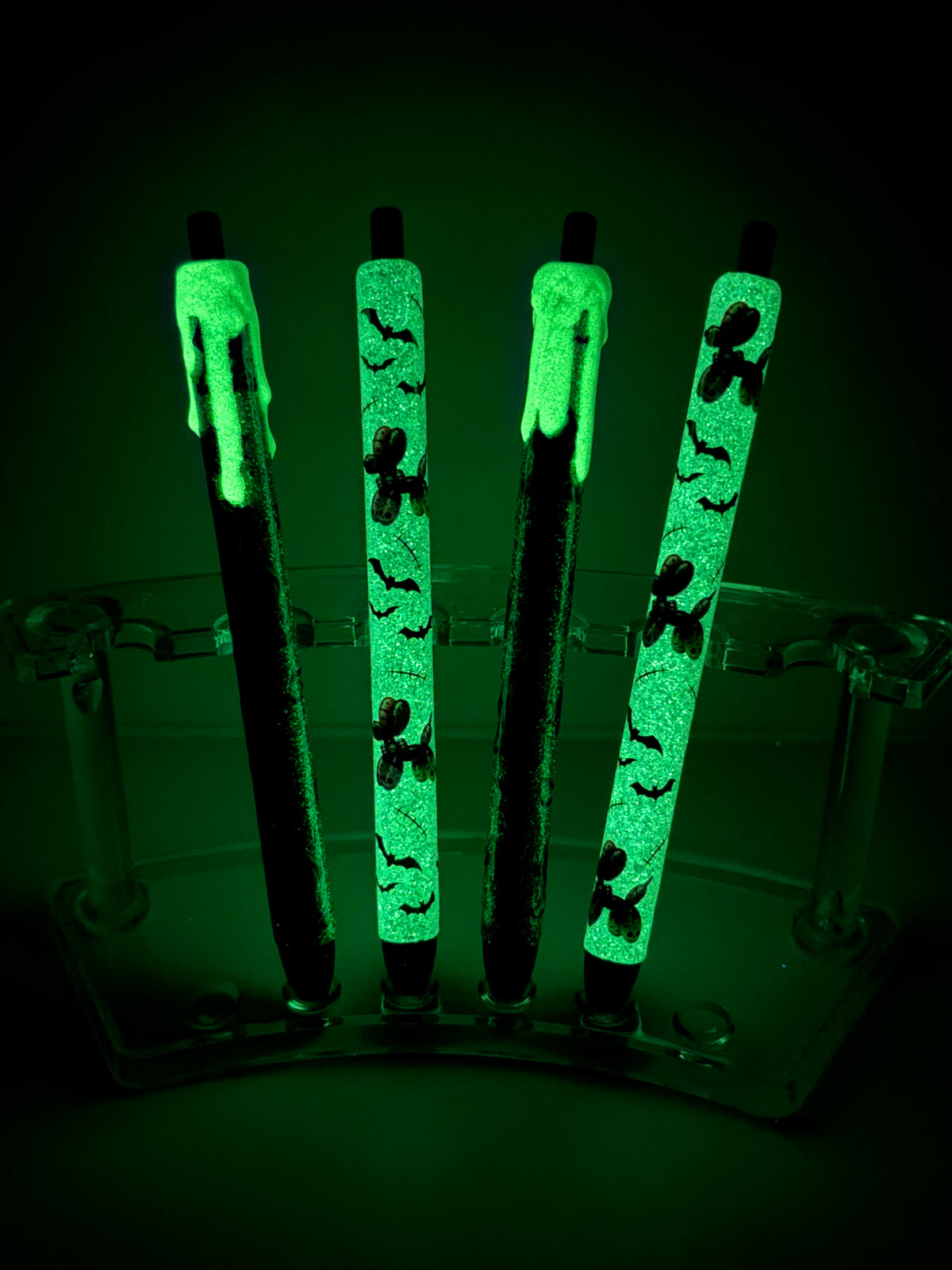 Halloween Nightmare glitter pens