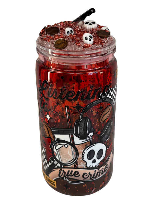 Coffee and crime lava cup