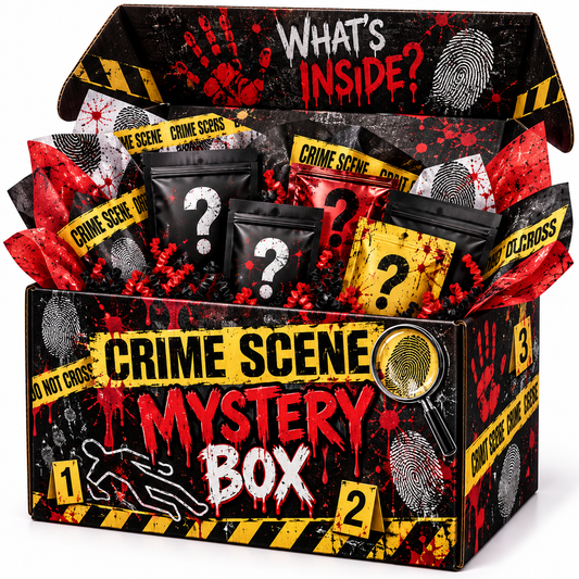 Crime scene mystery box