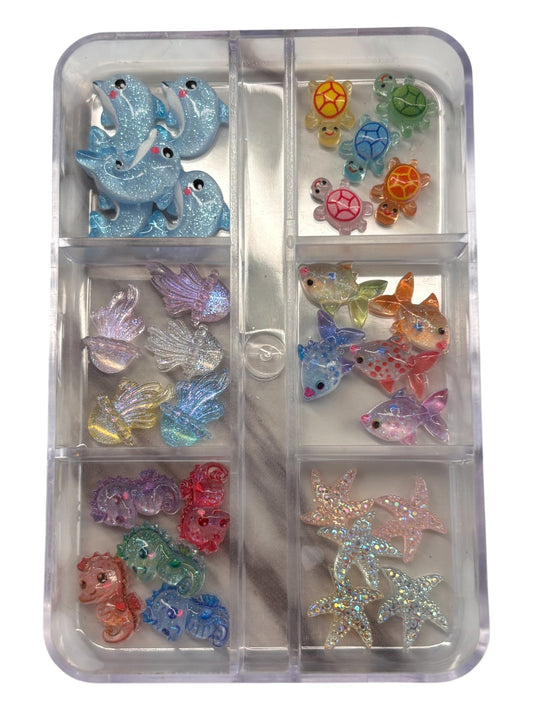Ocean friends charm set