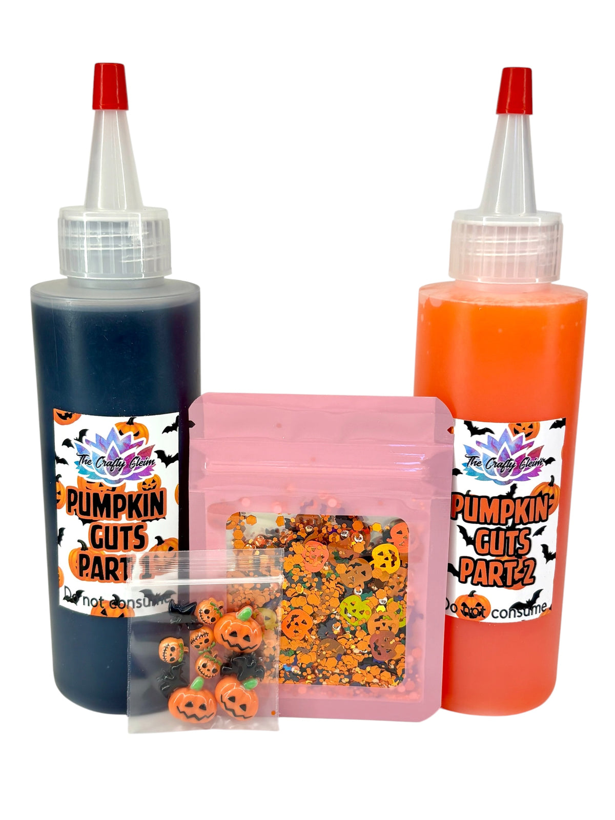 Pumpkin Guts, dual lava set