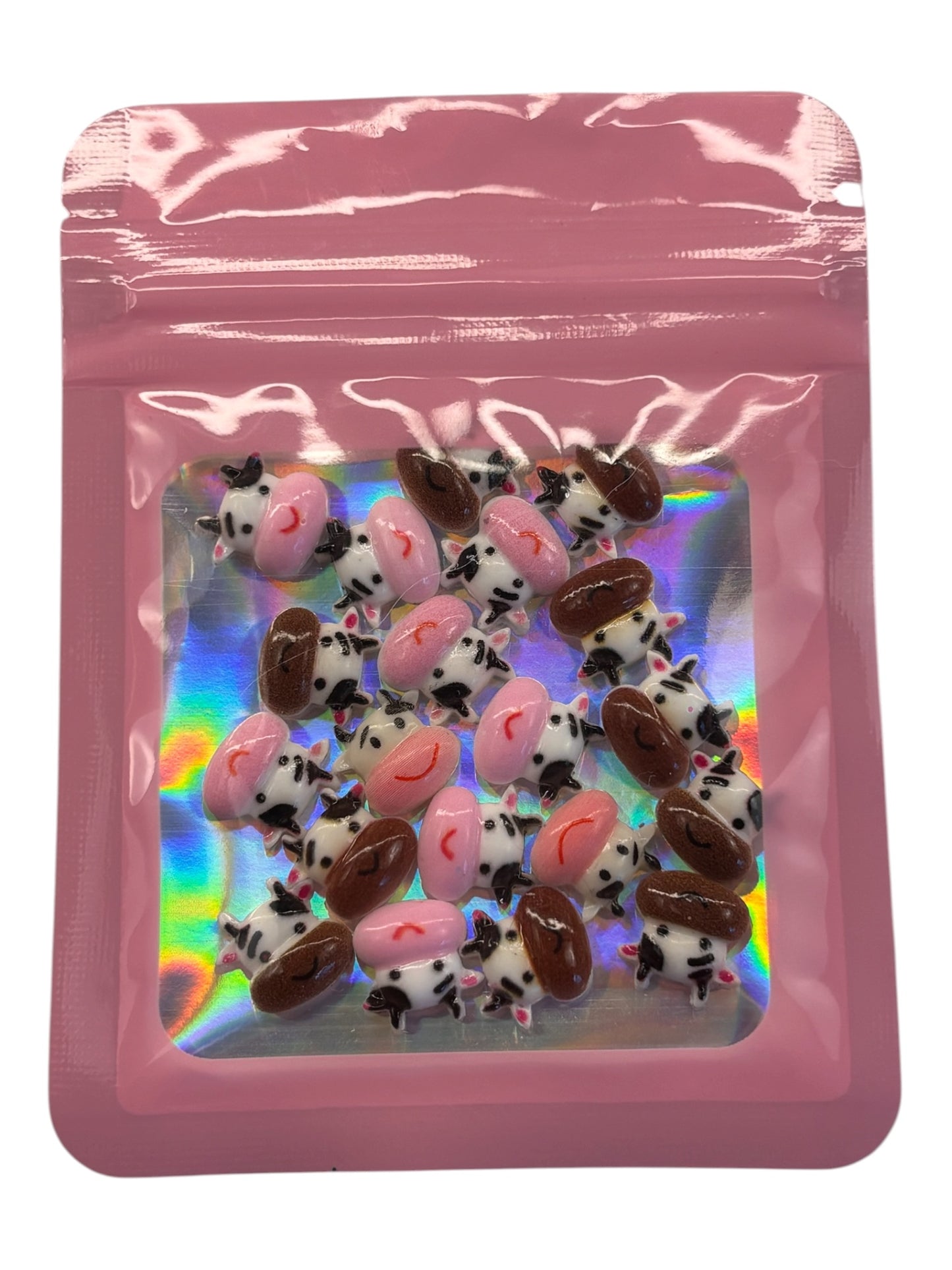 Cute cows resin charms