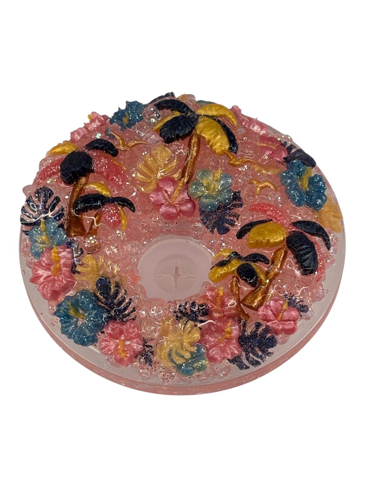 Tropical paradise, snow globe cup