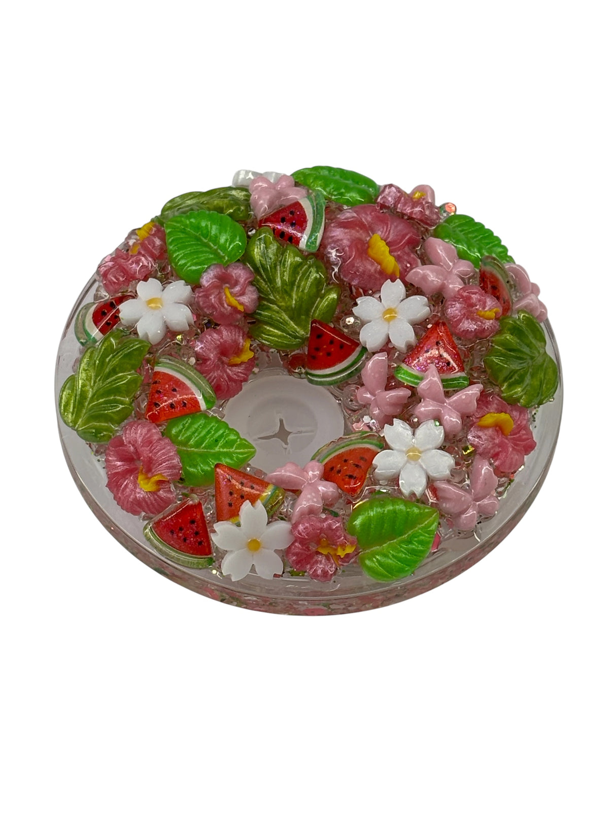 Watermelon moo-shine snow globe kit