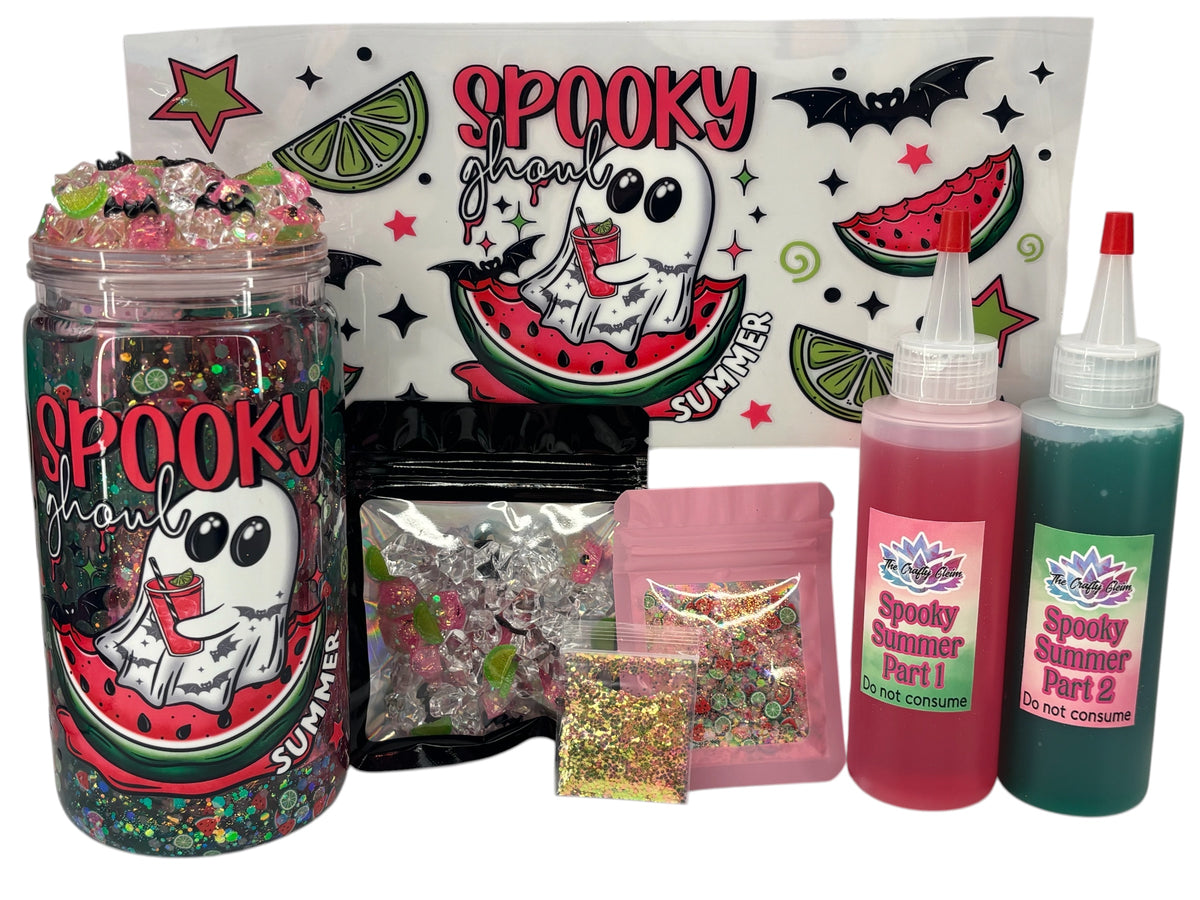 Spooky summer snow globe kit, and lava kit