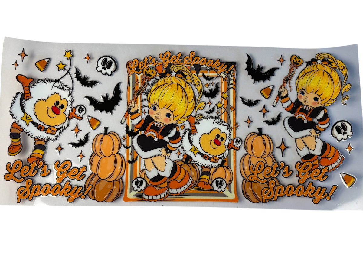 Let’s Get Spooky glowing snow globe kit