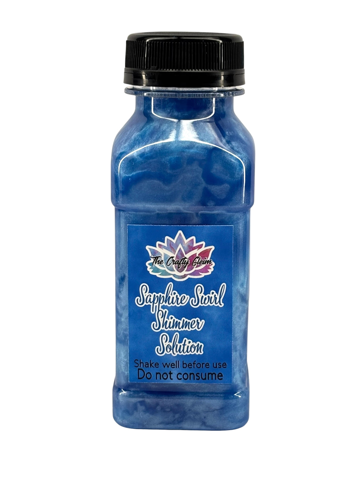 Sapphire Swirl Shimmer Solution