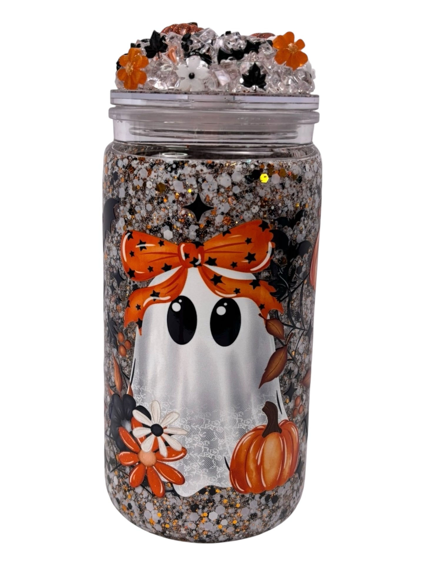Spooky fall snow globe kit