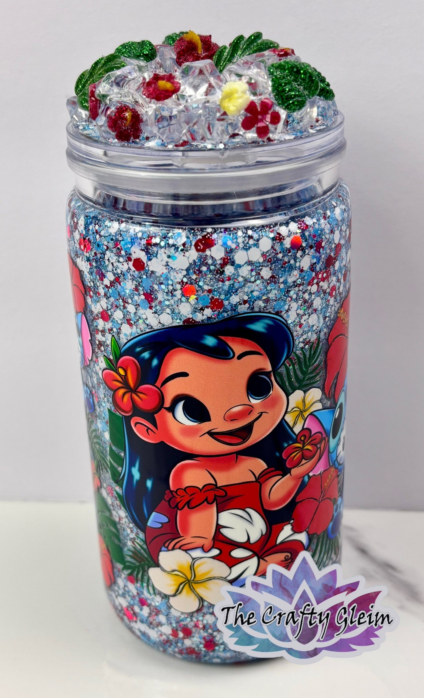 Hawaiian cuteness Snowglobe cup