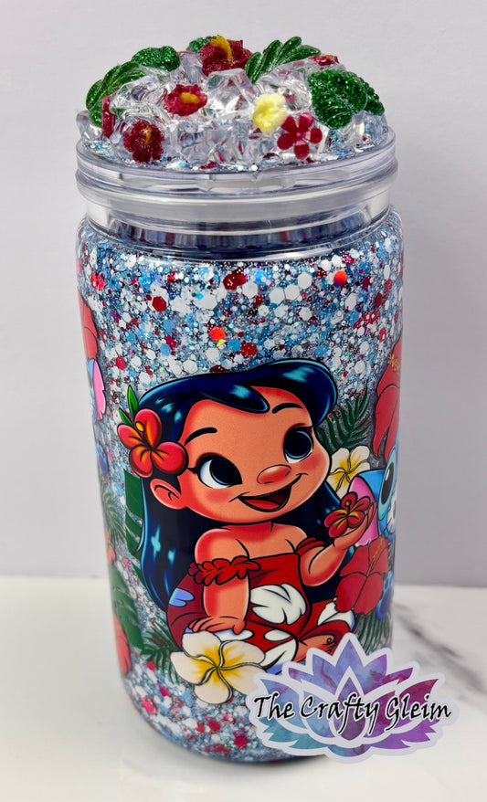 Hawaiian cuteness Snowglobe cup