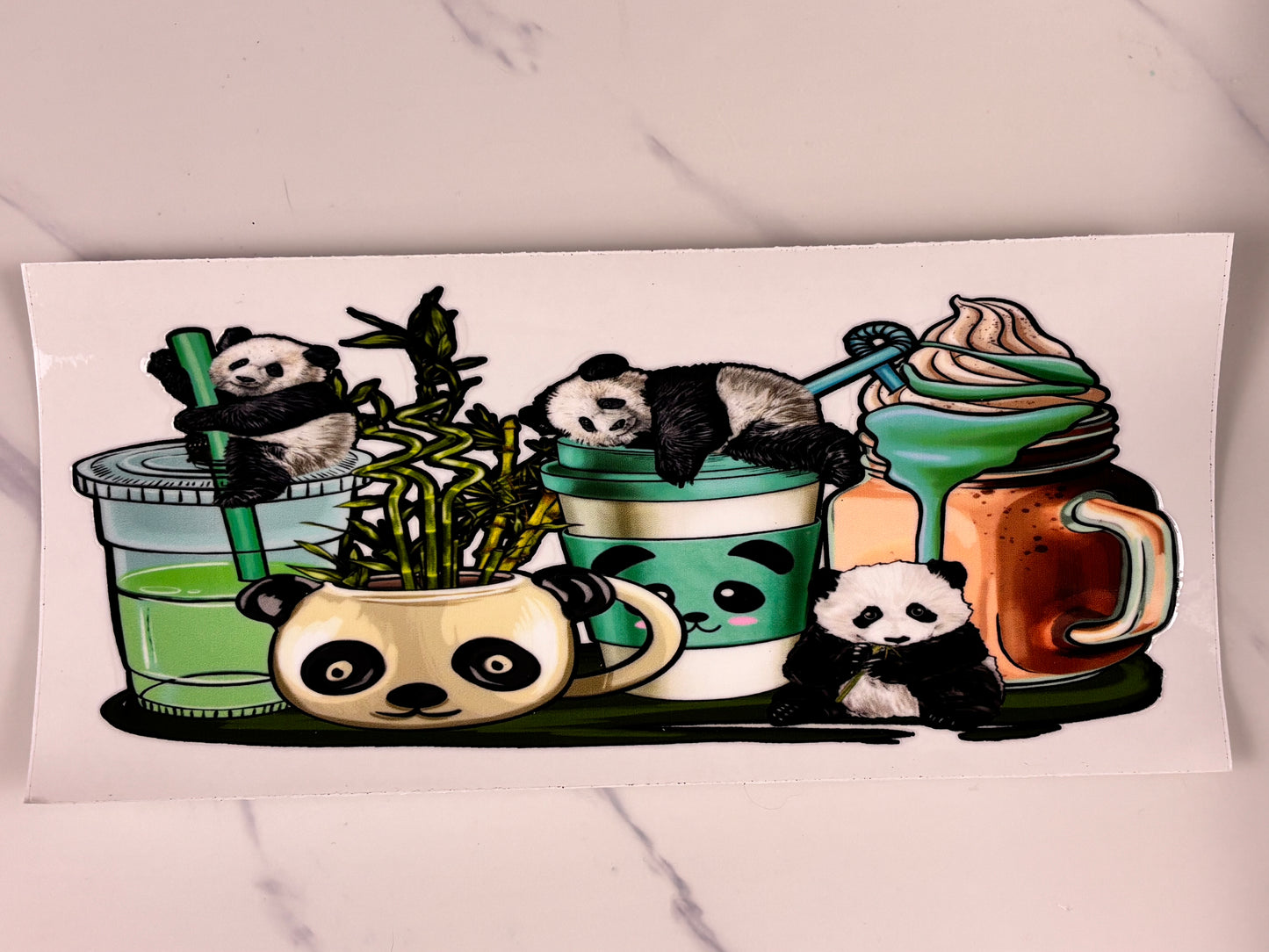 Collection: panda latte wraps