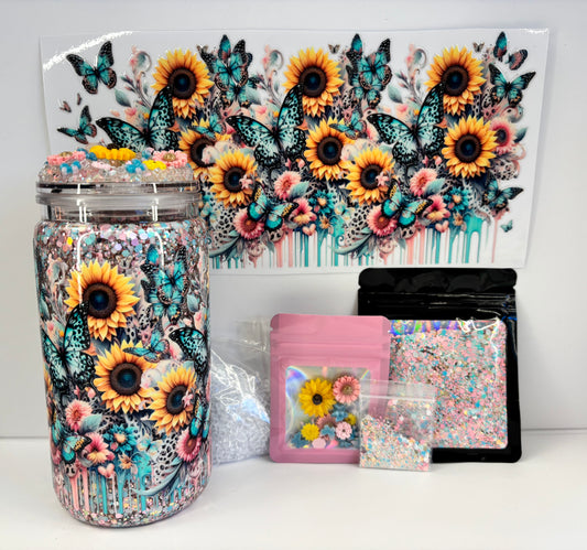 Springtime bloom snow globe kit