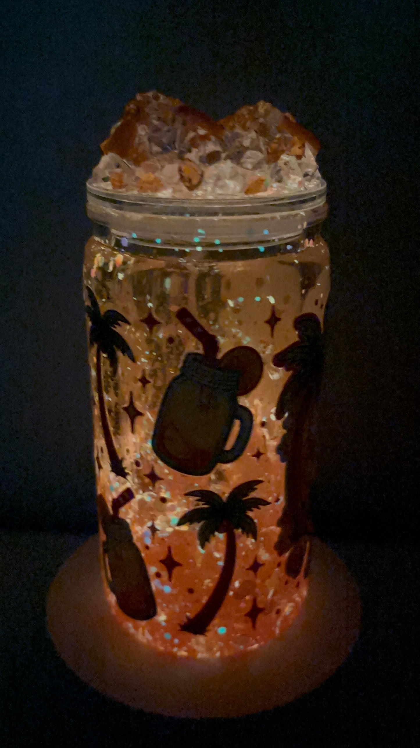 Ghostin’ & Roastin’ dual lava snow globe kit