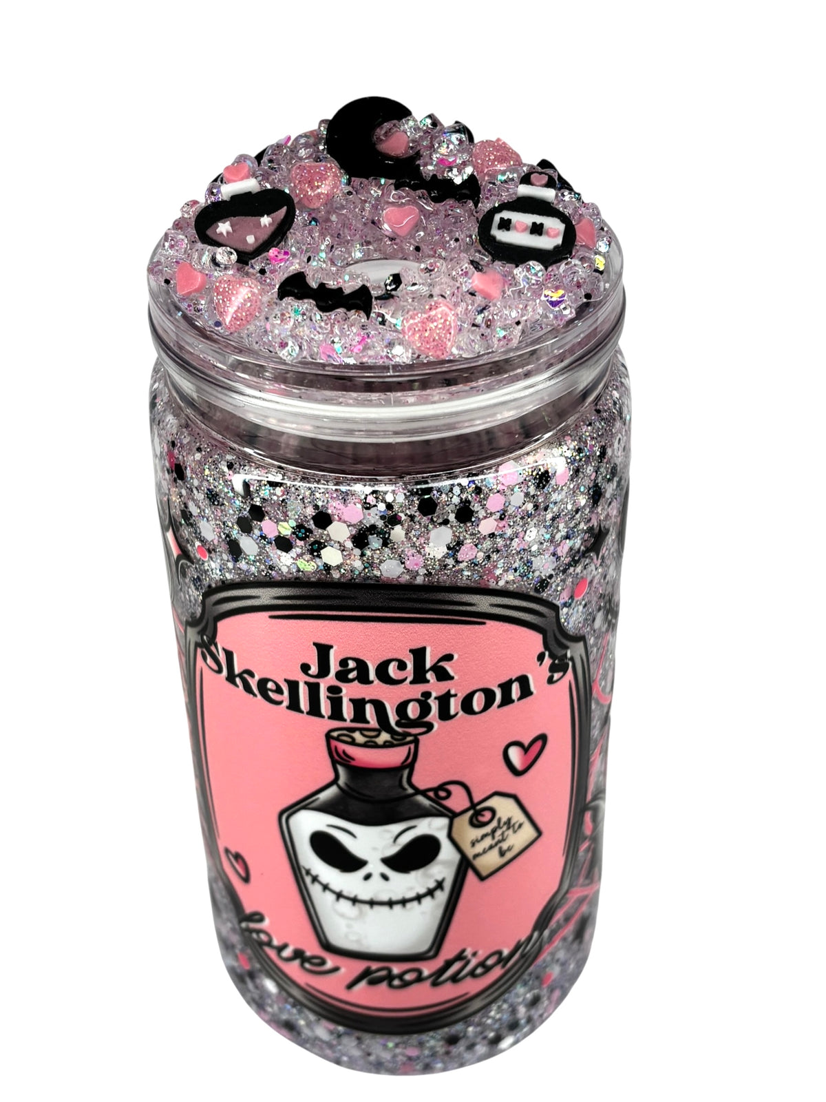 Love potion, glowing snow globe