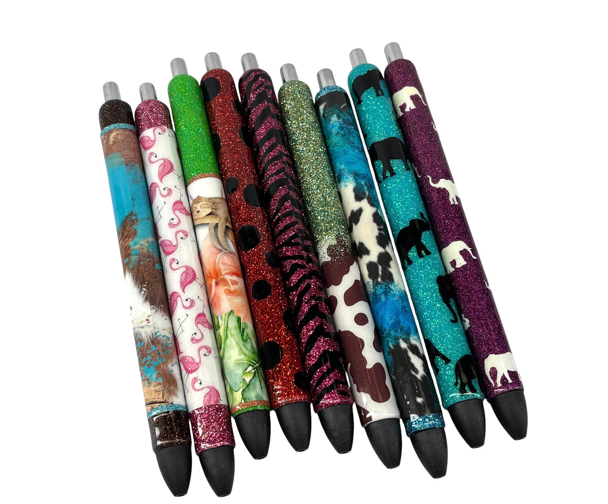 Animal glitter ink joy pens